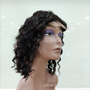 Free Shipping 13X6 Lace Front Pixie Bob Human Hair Wig Short And Curly